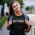 Des Plaines Illinois Timeless Retro Women's Cotton T-Shirt additional product view 2
