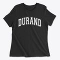 Durand Wisconsin Varsity Women's Cotton T-Shirt additional view 1