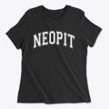 Neopit Wisconsin Varsity Women's Cotton T-Shirt additional view 1