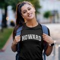 Howard Kansas Varsity Women's Cotton T-Shirt additional product view 2