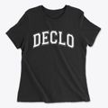 Declo Idaho Varsity Women's Cotton T-Shirt additional product view 1
