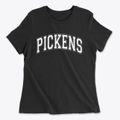 Pickens West Virginia Varsity Women's Cotton T-Shirt additional view 1