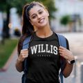 Willis Kansas Urban Vibe Women's Cotton T-Shirt additional product view 2