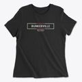Bunkerville Nevada Artbox Women's Cotton T-Shirt additional product view 1