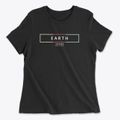 Earth Texas Artbox Women's Cotton T-Shirt additional product view 1