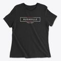 Rushville New York Artbox Women's Cotton T-Shirt additional view 1