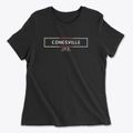 Conesville Ohio Artbox Women's Cotton T-Shirt additional view 1