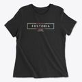 Fostoria Iowa Artbox Women's Cotton T-Shirt additional view 1