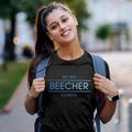 Beecher Illinois Horizon Women's Cotton T-Shirt additional product view 2