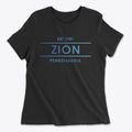 Zion Pennsylvania Horizon Women's Cotton T-Shirt additional view 1