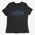 Queen City Texas Horizon Women's Cotton T-Shirt additional view 1