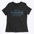Powellton West Virginia Horizon Women's Cotton T-Shirt additional view 1