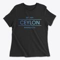 Ceylon Minnesota Horizon Women's Cotton T-Shirt additional product view 1