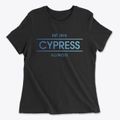 Cypress Illinois Horizon Women's Cotton T-Shirt additional view 1