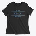 Kelly Wyoming Horizon Women's Cotton T-Shirt additional view 1