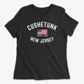 Cushetunk New Jersey Patriot Women's Cotton T-Shirt additional product view 1