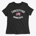 Conception Minnesota Patriot Women's Cotton T-Shirt additional view 1