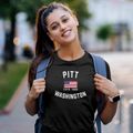Pitt Washington Patriot Women's Cotton T-Shirt additional view 2