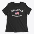 Centerview North Carolina Patriot Women's Cotton T-Shirt additional view 1