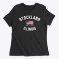 Stockland Illinois Patriot Women's Cotton T-Shirt additional view 1