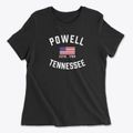 Powell Tennessee Patriot Women's Cotton T-Shirt additional view 1