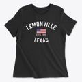 Lemonville Texas Patriot Women's Cotton T-Shirt additional view 1