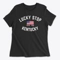 Lucky Stop Kentucky Patriot Women's Cotton T-Shirt additional view 1