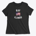Ray Illinois Patriot Women's Cotton T-Shirt additional view 1