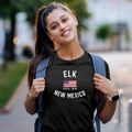Elk New Mexico Patriot Women's Cotton T-Shirt additional view 2