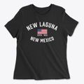 New Laguna New Mexico Patriot Women's Cotton T-Shirt additional view 1