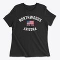 Northwoods Arizona Patriot Women's Cotton T-Shirt additional view 1