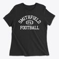 Smithfield Pennsylvania Football Women's Cotton T-Shirt additional view 1