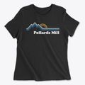 Pollards Mill Tennessee Mountain View Women's Cotton T-Shirt additional view 1
