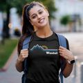 Westel Tennessee Mountain View Women's Cotton T-Shirt additional view 2