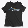 Banning Mills Georgia Mountain View Women's Cotton T-Shirt additional view 1