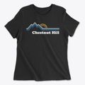 Chestnut Hill Virginia Mountain View Women's Cotton T-Shirt additional view 1