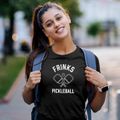 Frinks Pennsylvania Pickleball Women's Cotton T-Shirt additional product view 2