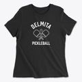 Delmita Texas Pickleball Women's Cotton T-Shirt additional product view 1