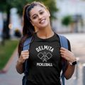Delmita Texas Pickleball Women's Cotton T-Shirt additional product view 2