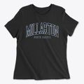 Millarton North Dakota Traditional Women's Cotton T-Shirt additional product view 1