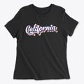 California Retro Candy Vibes Women's Cotton T-Shirt additional view 1