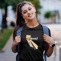 California Retro Art Women's Cotton T-Shirt additional view 2