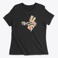 New Jersey Retro Art Women's Cotton T-Shirt additional view 1
