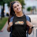 North Carolina Retro Art Women's Cotton T-Shirt additional view 2