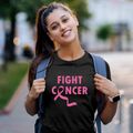 Fight Cancer Ribbon Women's Cotton T-Shirt additional view 2