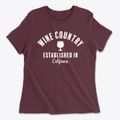 California Wine Country Established Women's Cotton T-Shirt additional view 1