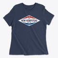 New Hempstead New York Diamond Star Women's Cotton T-Shirt additional view 1