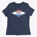 Delta Utah Diamond Star Women's Cotton T-Shirt additional product view 1