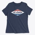 Lake Lotawana Missouri Diamond Star Women's Cotton T-Shirt additional view 1