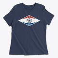 Fine New York Diamond Star Women's Cotton T-Shirt additional view 1